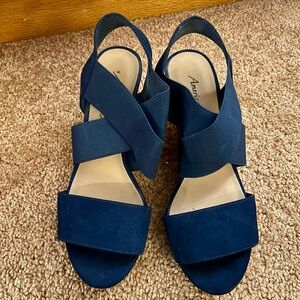 American Eagle Strappy Wedge Sandals